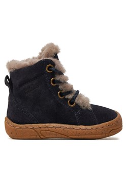 Froddo Trzewiki Minni Suede Laces G2110140-4 M Niebieski ze sklepu MODIVO w kategorii Buty zimowe dziecięce - zdjęcie 181151048