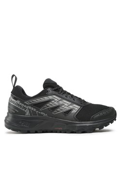 Salomon Sneakersy Wander 47152500 27 V0 Czarny ze sklepu MODIVO w kategorii Buty trekkingowe męskie - zdjęcie 181151086