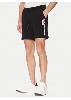 Karl Lagerfeld Jeans Szorty sportowe A2M10166 Czarny Regular Fit ze sklepu MODIVO w kategorii Spodenki męskie - zdjęcie 181151179