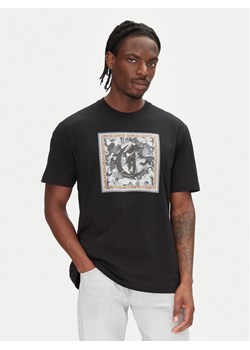 Just Cavalli T-Shirt 78OAHC10 Czarny Regular Fit ze sklepu MODIVO w kategorii T-shirty męskie - zdjęcie 181151259