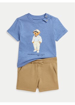 Polo Ralph Lauren Komplet t-shirt i spodenki 320942280001 Kolorowy Regular Fit ze sklepu MODIVO w kategorii Komplety niemowlęce - zdjęcie 181151319