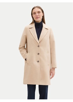 Tom Tailor Płaszcz przejściowy 1041493 Beżowy Regular Fit ze sklepu MODIVO w kategorii Płaszcze damskie - zdjęcie 181151356