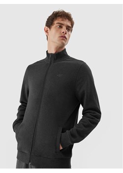 4F Bluza 4FAW23TSWSM693 Szary Regular Fit ze sklepu MODIVO w kategorii Bluzy męskie - zdjęcie 181151358