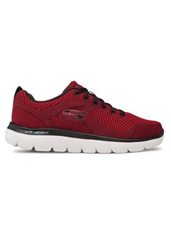 Skechers Sneakersy Brisbane 232057/RDBK Bordowy ze sklepu MODIVO w kategorii Buty sportowe męskie - zdjęcie 181151359