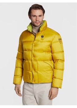 Blauer Kurtka puchowa Fletcher BLUC03219 006365 Żółty Regular Fit ze sklepu MODIVO w kategorii Kurtki męskie - zdjęcie 181151375