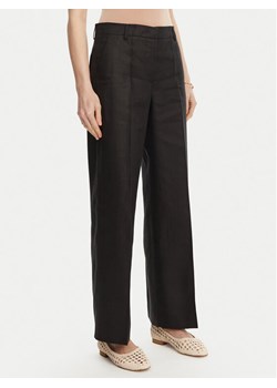 Weekend Max Mara Spodnie materiałowe Malizia 2515131052 Czarny Regular Fit ze sklepu MODIVO w kategorii Spodnie damskie - zdjęcie 181151436