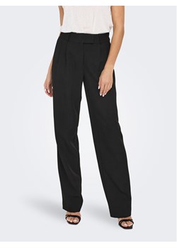 ONLY Spodnie materiałowe 15298840 Czarny Straight Fit ze sklepu MODIVO w kategorii Spodnie damskie - zdjęcie 181151449