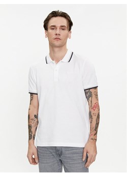 Geox Polo M4510Q T2649 F1492 Biały Regular Fit ze sklepu MODIVO w kategorii T-shirty męskie - zdjęcie 181151468