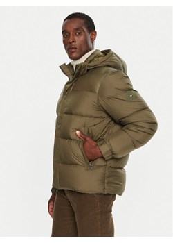 Tommy Hilfiger Kurtka puchowa MW0MW36569 Zielony Regular Fit ze sklepu MODIVO w kategorii Kurtki męskie - zdjęcie 181151479