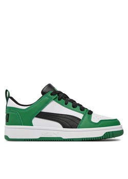Puma Sneakersy Rebound Layup Lo SL Jr 370490 Zielony ze sklepu MODIVO w kategorii Buty sportowe męskie - zdjęcie 181151505