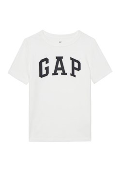 Gap T-Shirt 708370-03 Biały Regular Fit ze sklepu MODIVO w kategorii T-shirty chłopięce - zdjęcie 181151567