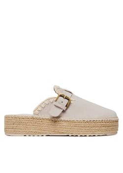 Mou Espadryle Jute clog plain MU.SW641000A Szary ze sklepu MODIVO w kategorii Espadryle damskie - zdjęcie 181151739