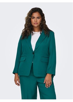 ONLY Carmakoma Marynarka New Frey 15306759 Zielony Regular Fit ze sklepu MODIVO w kategorii Marynarki damskie - zdjęcie 181151779