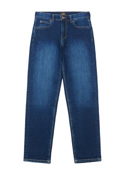 Lee Jeansy West LEE0016 Granatowy Relaxed Fit ze sklepu MODIVO w kategorii Spodnie dziewczęce - zdjęcie 181151835