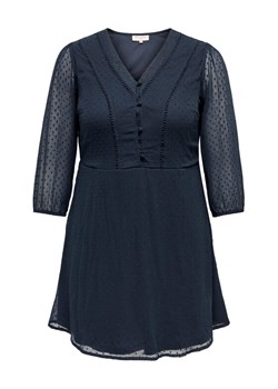 ONLY Carmakoma Sukienka 15286751 Niebieski Regular Fit ze sklepu MODIVO w kategorii Sukienki - zdjęcie 181151855