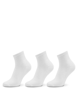 Vans Zestaw 3 par niskich skarpet męskich Classic Ankle VN000FV7WHT1 Biały ze sklepu MODIVO w kategorii Skarpetki męskie - zdjęcie 181151859