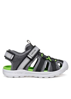 Geox Sandały J Vaniett J555XA 1454 C0655 M Szary ze sklepu MODIVO w kategorii Sandały dziecięce - zdjęcie 181151995