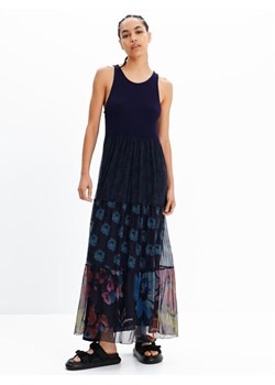 Desigual Sukienka codzienna Dudas 23SWVK90 Granatowy Regular Fit ze sklepu MODIVO w kategorii Sukienki - zdjęcie 181152029