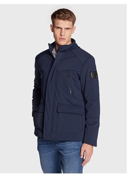 EA7 Emporio Armani Kurtka przejściowa 6LPB30 PNR2Z 1554 Granatowy Regular Fit ze sklepu MODIVO w kategorii Kurtki męskie - zdjęcie 181152055