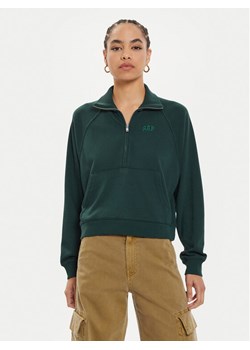 Gap Bluza 523576-00 Zielony Relaxed Fit ze sklepu MODIVO w kategorii Bluzy damskie - zdjęcie 181152058