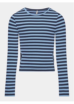 Kids ONLY Bluzka Heidi 15317871 Niebieski Regular Fit - id: 0000303522445 - marki Kids ONLY - 181152089 Kids ONLY Bluzka Heidi 15317871 Niebieski Regular Fit ze sklepu MODIVO w kategorii Bluzki dziewczęce - zdjęcie 181152089