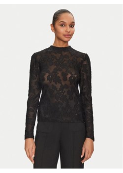 Morgan Bluzka 251-TEVORA Czarny Slim Fit ze sklepu MODIVO w kategorii Bluzki damskie - zdjęcie 181152199
