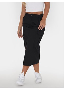 Brave Soul Spódnica midi LSKW-272NANCYBL Czarny Straight Fit ze sklepu MODIVO w kategorii Spódnice - zdjęcie 181152245