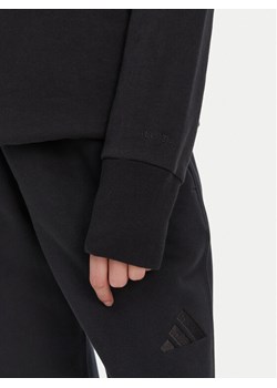 adidas Bluza ALL SZN French Terry IW1026 Czarny Loose Fit ze sklepu MODIVO w kategorii Bluzy damskie - zdjęcie 181152266