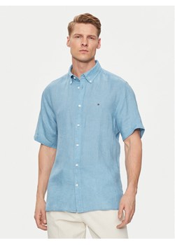 Tommy Hilfiger Koszula MW0MW35207 Niebieski Regular Fit ze sklepu MODIVO w kategorii Koszule męskie - zdjęcie 181152276