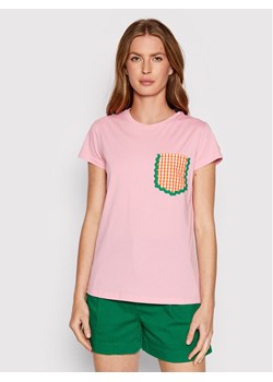 MC2 Saint Barth T-Shirt Nadir P NADI002 03281B Różowy Regular Fit ze sklepu MODIVO w kategorii Bluzki damskie - zdjęcie 181152309
