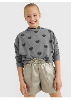 Mayoral Bluza 7474 Szary Relaxed Fit ze sklepu MODIVO w kategorii Bluzy dziewczęce - zdjęcie 181152318
