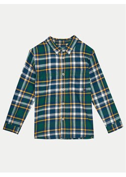 United Colors Of Benetton Koszula 5LQHGQ024 Zielony Relaxed Fit ze sklepu MODIVO w kategorii Koszule chłopięce - zdjęcie 181152419