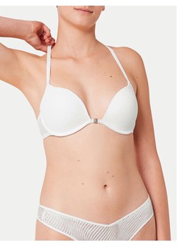 Triumph Biustonosz push-up Harmony Spotlight 10217429 Biały ze sklepu MODIVO w kategorii Biustonosze - zdjęcie 181152449