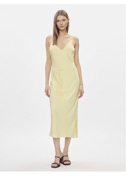 Calvin Klein Sukienka letnia K20K206776 Żółty Regular Fit ze sklepu MODIVO w kategorii Sukienki - zdjęcie 181152597