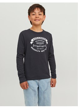 Jack&Jones Junior Bluzka 12237416 Czarny Regular Fit ze sklepu MODIVO w kategorii T-shirty chłopięce - zdjęcie 181152658