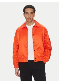 Alpha Industries Kurtka bomber Coach Logo 156145 Pomarańczowy Regular Fit ze sklepu MODIVO w kategorii Kurtki męskie - zdjęcie 181152678