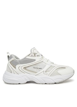 Calvin Klein Jeans Sneakersy Retro Tennis Mesh Ml YW0YW01807 Biały ze sklepu MODIVO w kategorii Buty sportowe damskie - zdjęcie 181152866