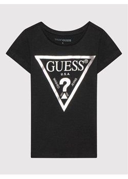 Guess T-Shirt K73I56 K8HM0 Czarny Regular Fit ze sklepu MODIVO w kategorii T-shirty chłopięce - zdjęcie 181152998
