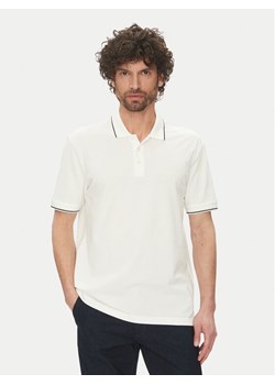 Armani Exchange Polo XM000489 AF13026 U0009 Biały Regular Fit ze sklepu MODIVO w kategorii T-shirty męskie - zdjęcie 181153059