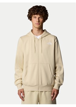 The North Face Bluza Simple Dome NF0A89FD Beżowy Regular Fit ze sklepu MODIVO w kategorii Bluzy męskie - zdjęcie 181153066