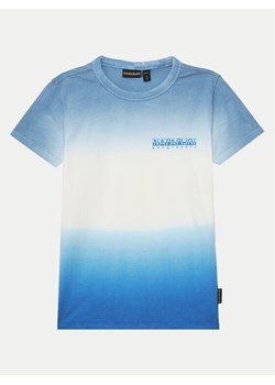 Napapijri T-Shirt S-Merse NP0A4ILFB2W1 D Niebieski Regular Fit ze sklepu MODIVO w kategorii T-shirty chłopięce - zdjęcie 181153105