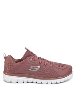 Skechers Sneakersy Get Connected 12615/MVE Różowy ze sklepu MODIVO w kategorii Buty sportowe damskie - zdjęcie 181153187