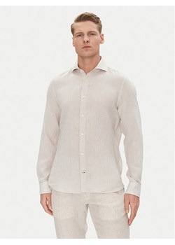 JOOP! Koszula 17 JSH-146Pai-W 30046075 Écru Slim Fit ze sklepu MODIVO w kategorii Koszule męskie - zdjęcie 181153255