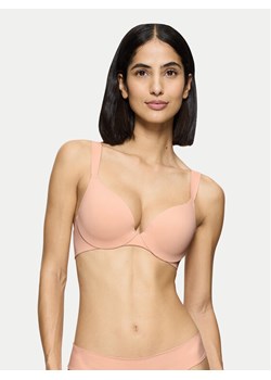 Triumph Biustonosz z fiszbiną Make-Up Illusion 10217848 Różowy ze sklepu MODIVO w kategorii Biustonosze - zdjęcie 181153298
