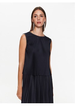 Fabiana Filippi Top TPD273W305 Granatowy Regular Fit ze sklepu MODIVO w kategorii Bluzki damskie - zdjęcie 181153335