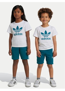 adidas Komplet t-shirt i spodenki adicolor JE1610 Turkusowy Regular Fit ze sklepu MODIVO w kategorii Komplety dziewczęce - zdjęcie 181153586