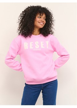 Kaffe Bluza Sally 10507217 Różowy Loose Fit ze sklepu MODIVO w kategorii Bluzy damskie - zdjęcie 181153637