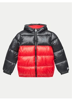 Guess Kurtka puchowa L4YL06 WEGY0 Kolorowy Regular Fit ze sklepu MODIVO w kategorii Kurtki dziewczęce - zdjęcie 181153765