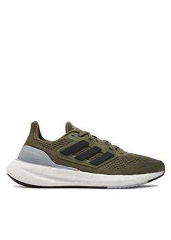 adidas Buty do biegania Pureboost 23 IF1548 Khaki ze sklepu MODIVO w kategorii Buty sportowe męskie - zdjęcie 181153779
