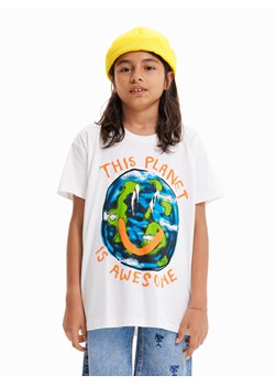Desigual T-Shirt 23SBTK09 Kolorowy Regular Fit ze sklepu MODIVO w kategorii T-shirty chłopięce - zdjęcie 181153797